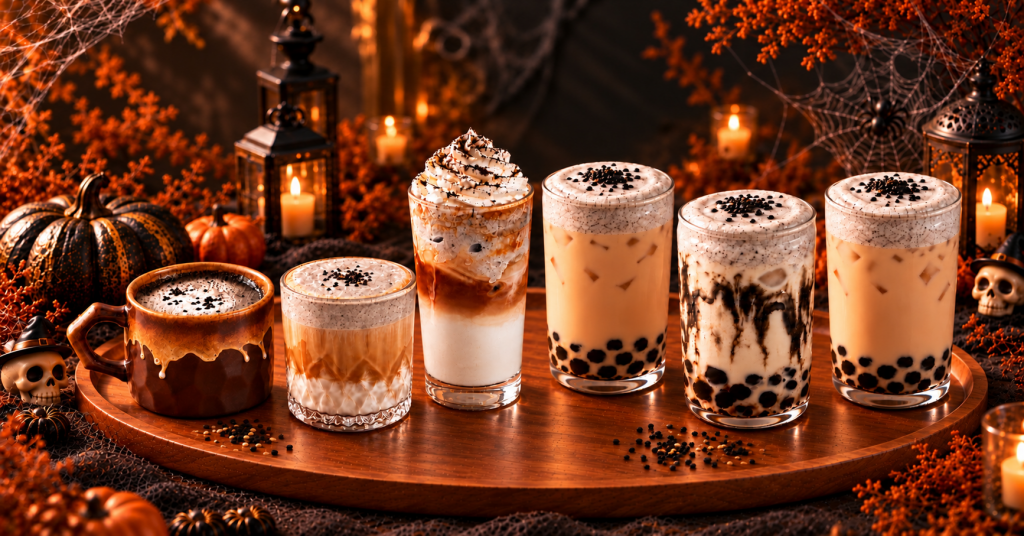 Black Sesame drinks no logo